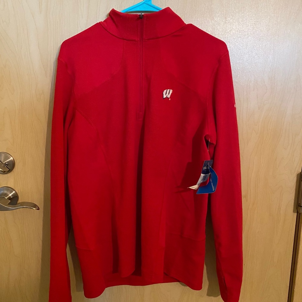 NWT Columbia Badger quarter zip